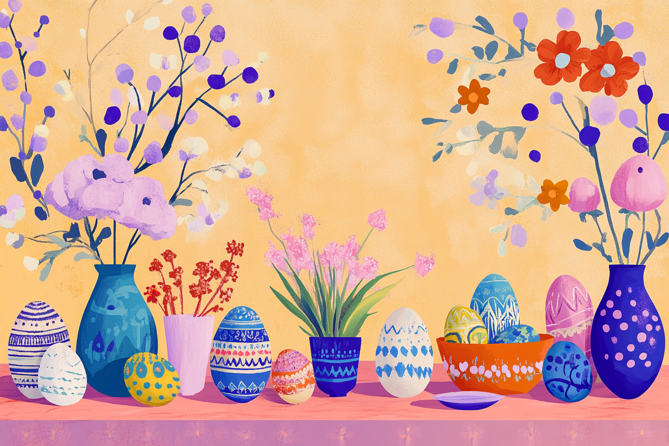 Easter Feast Celebration Canvas
