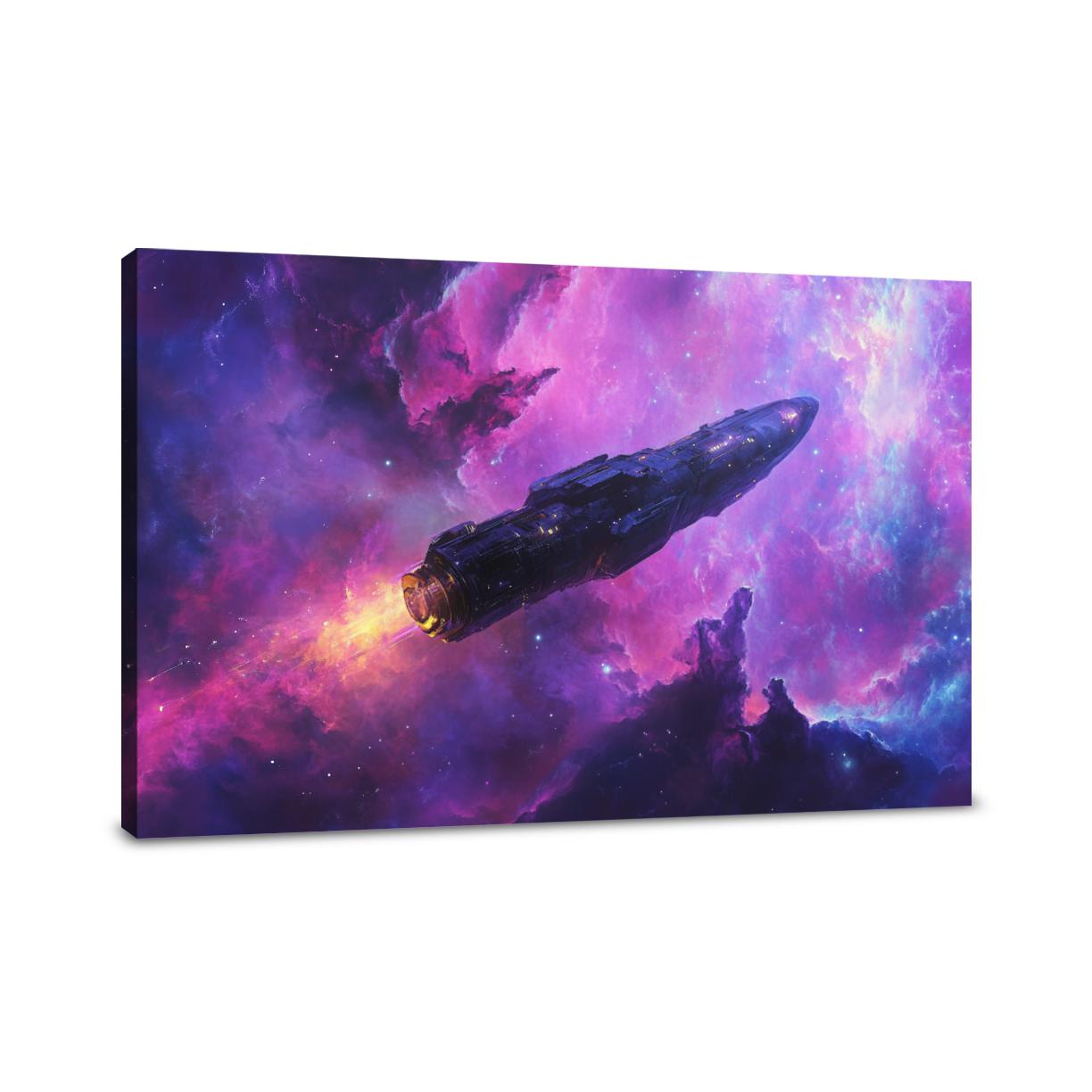 Escape Capsule Nebula Canvas