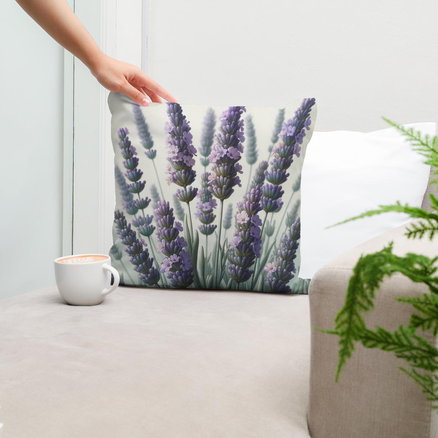 Lavender Serenity Cotton Cushion