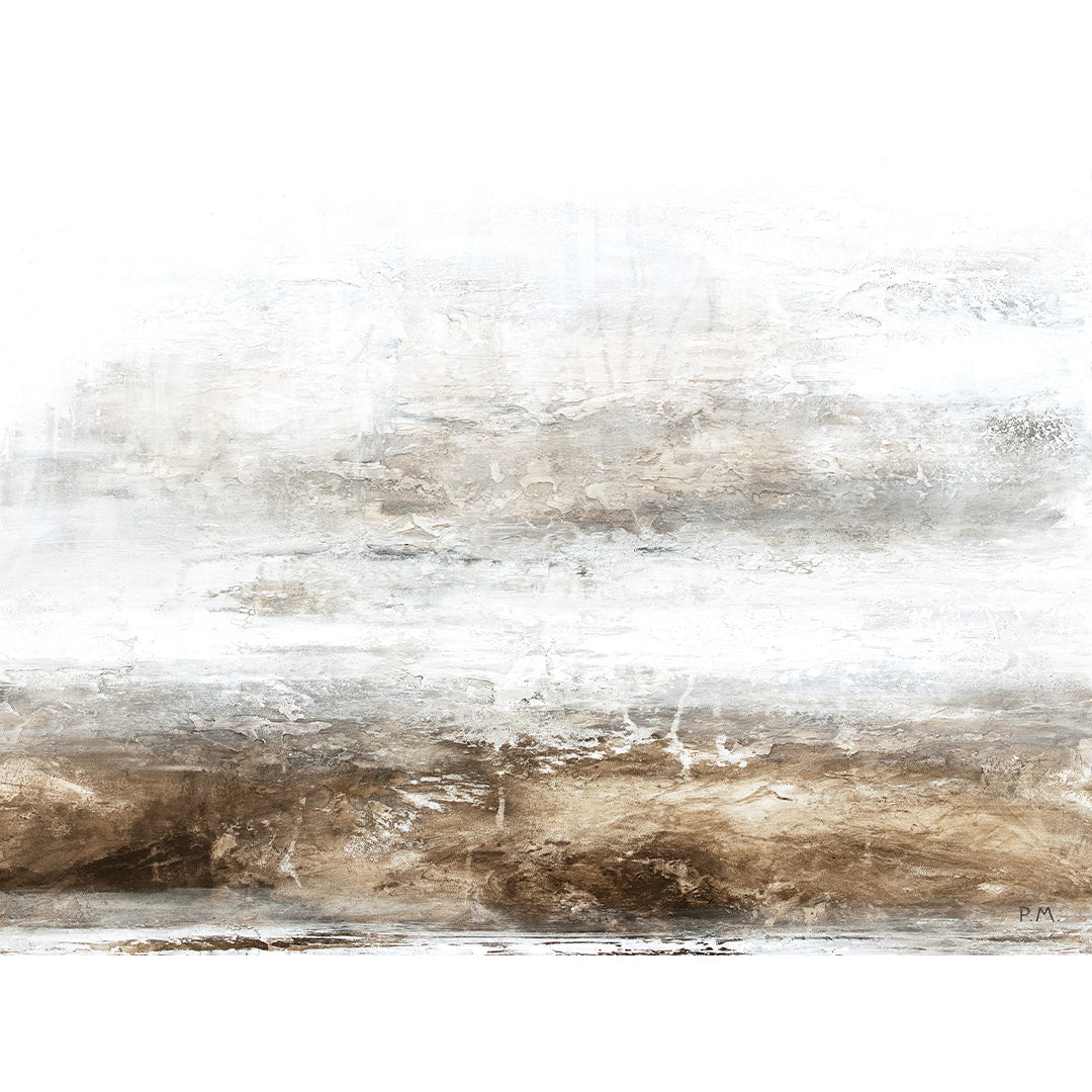 Echoes Landscape Framed Printed Canvas