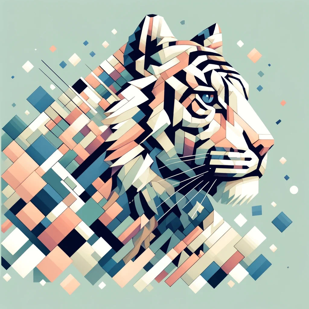 Echoes of the Wild Tiger Canvas