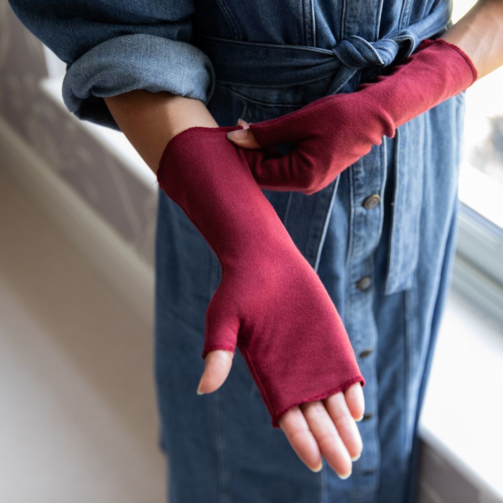 Fingerless Eczema Gloves 2 Pairs - Kids