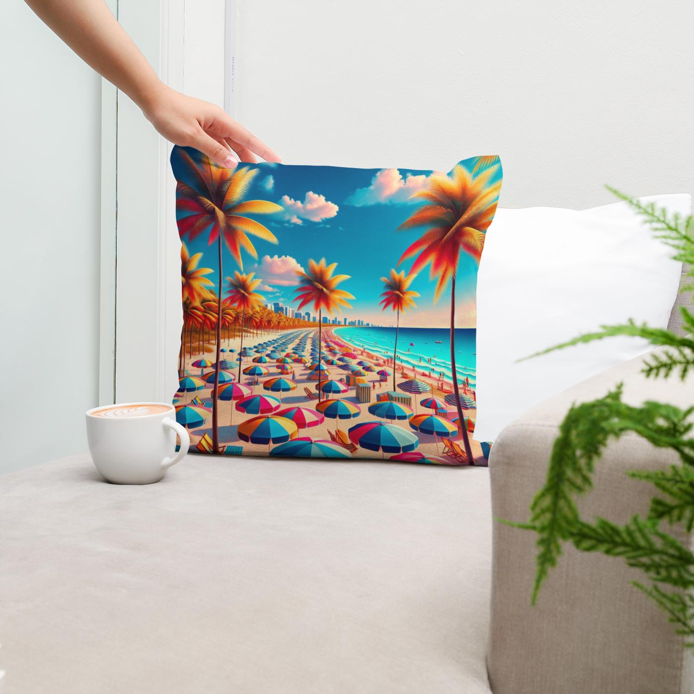 Sunny Miami Bliss Cotton Cushion