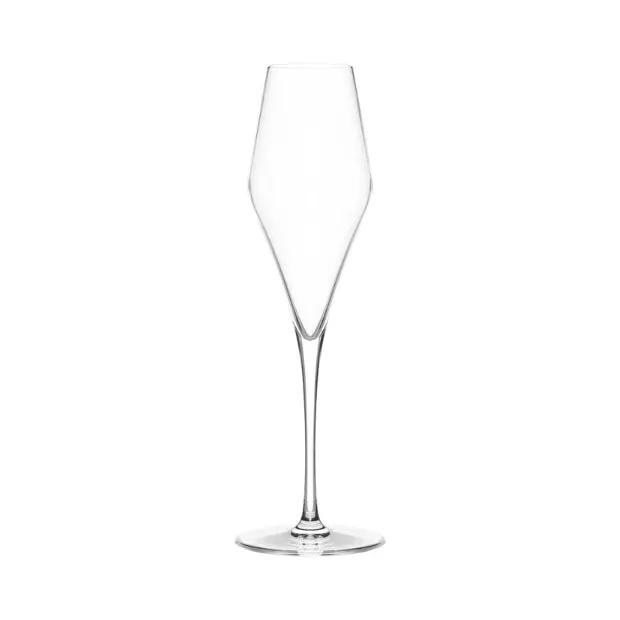 Stolzle Quatrophil Champagne Flutes with LED Base - Set of 2 - In a Gift Box