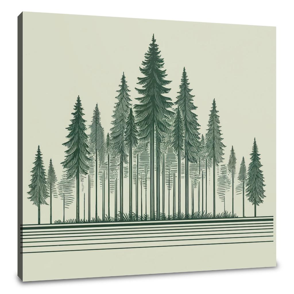 Majestic Forest Canvas