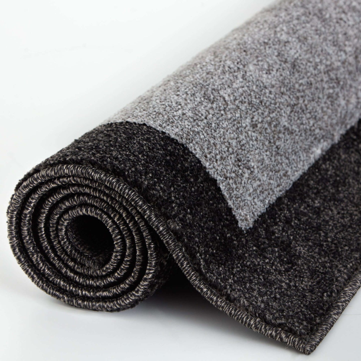 Ephesus Grey Black Rug | 7439GB