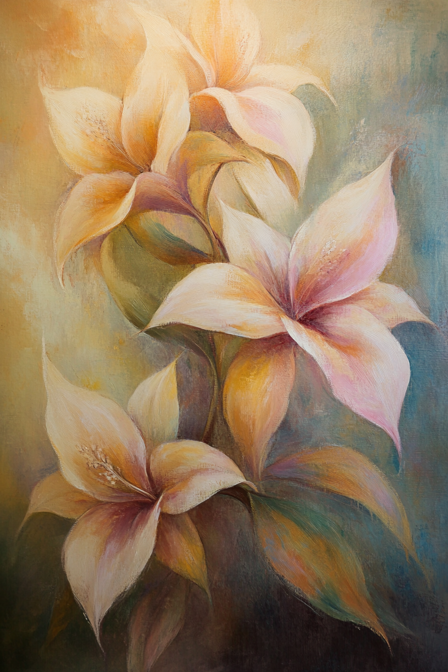 Effulgent Blooms Canvas