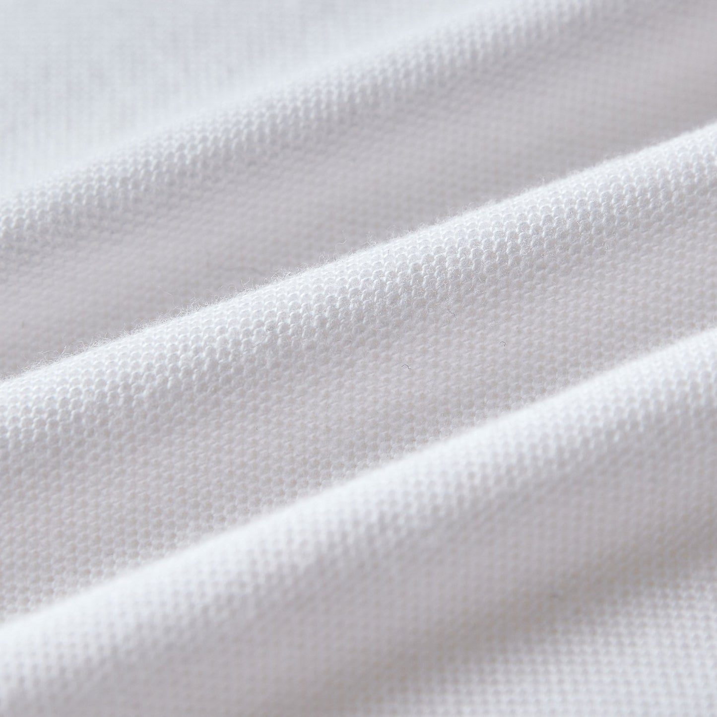 Egan men's shorts sleeve zip neck pique polo - White