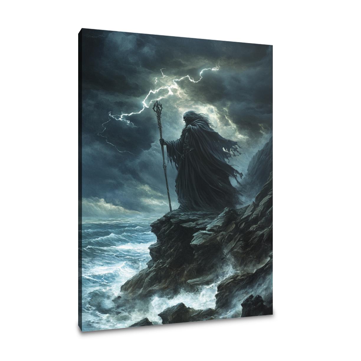 Mystic Storm Wizard Canvas