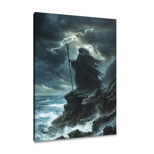 Mystic Storm Wizard Canvas