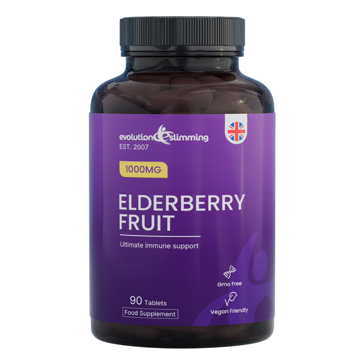 Elderberry Fruit Extract 1000mg