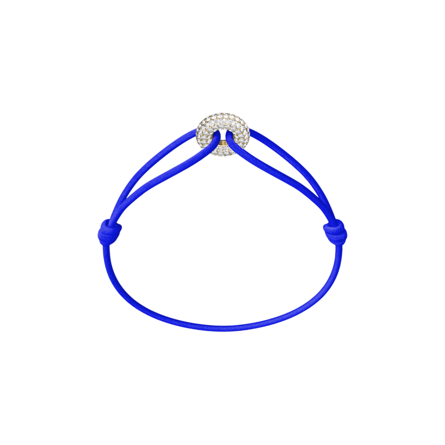 Mini Golden Soho Pavé Cord Bracelet