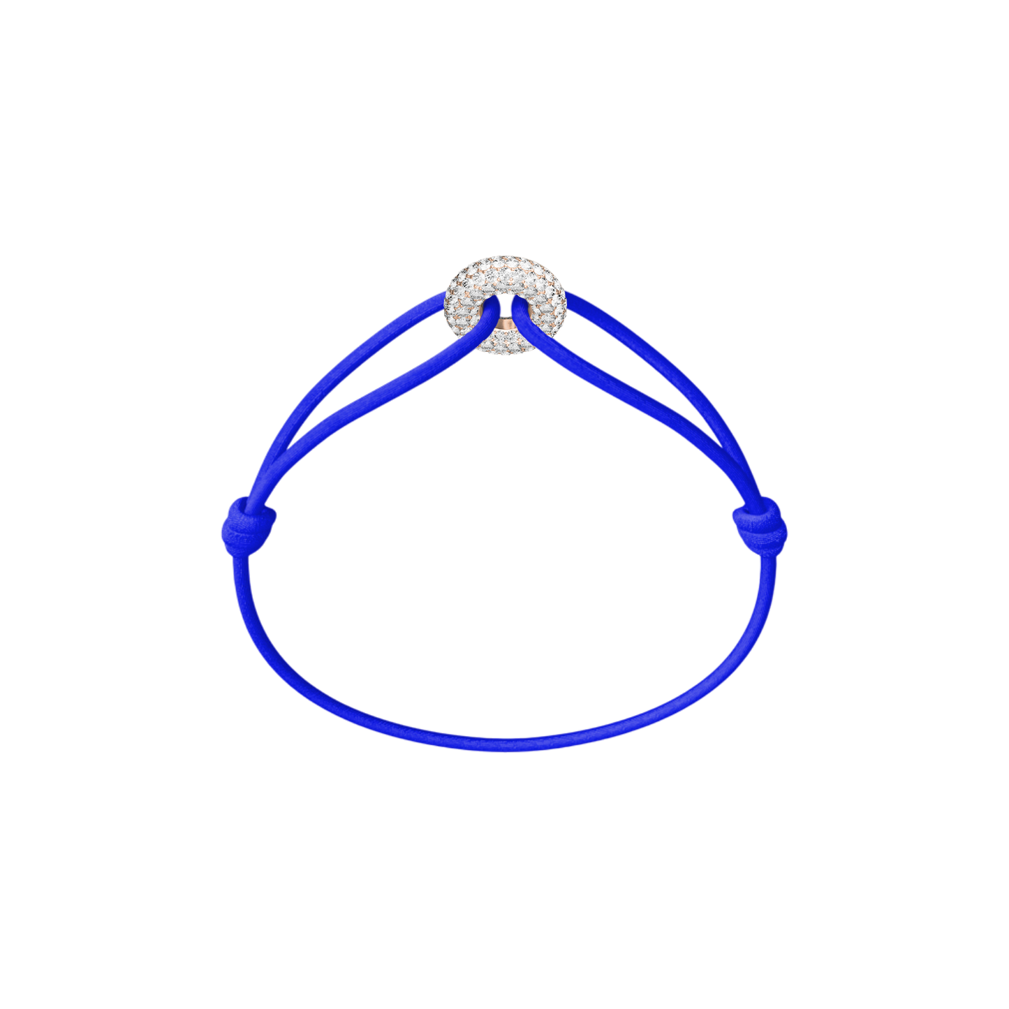 Mini Rose Soho Pavé Cord Bracelet