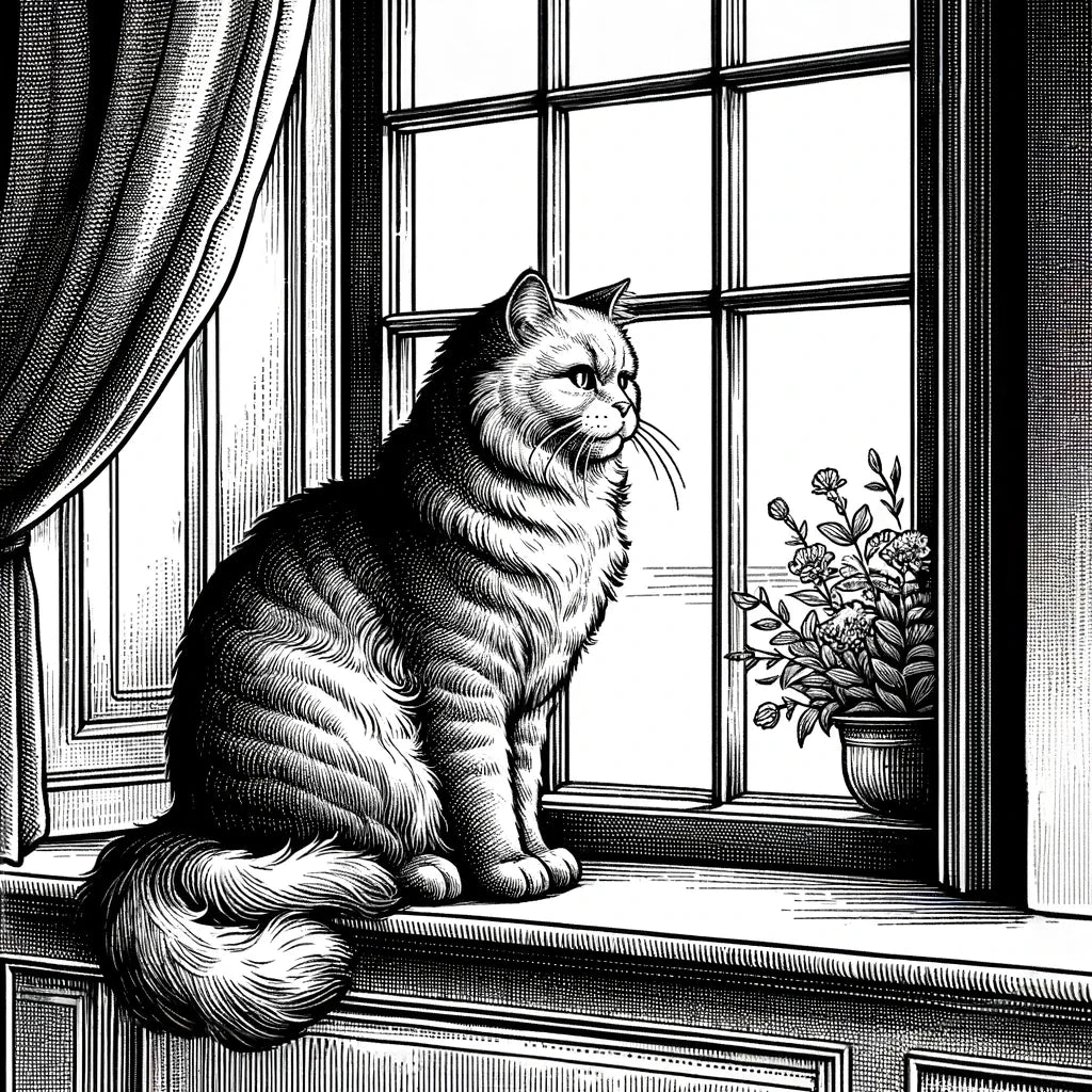 Elegant Gaze Canvas