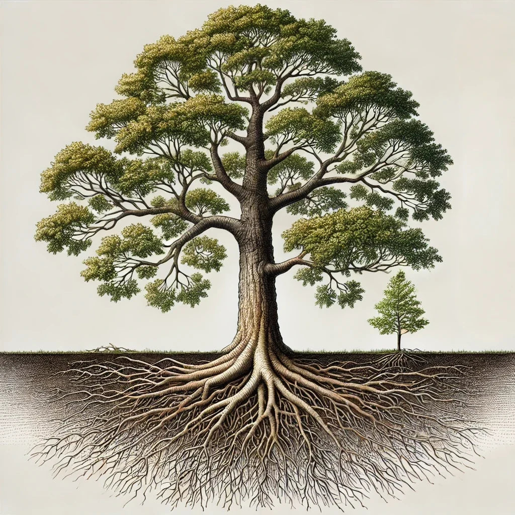 Elegant Tree Botanical Canvas