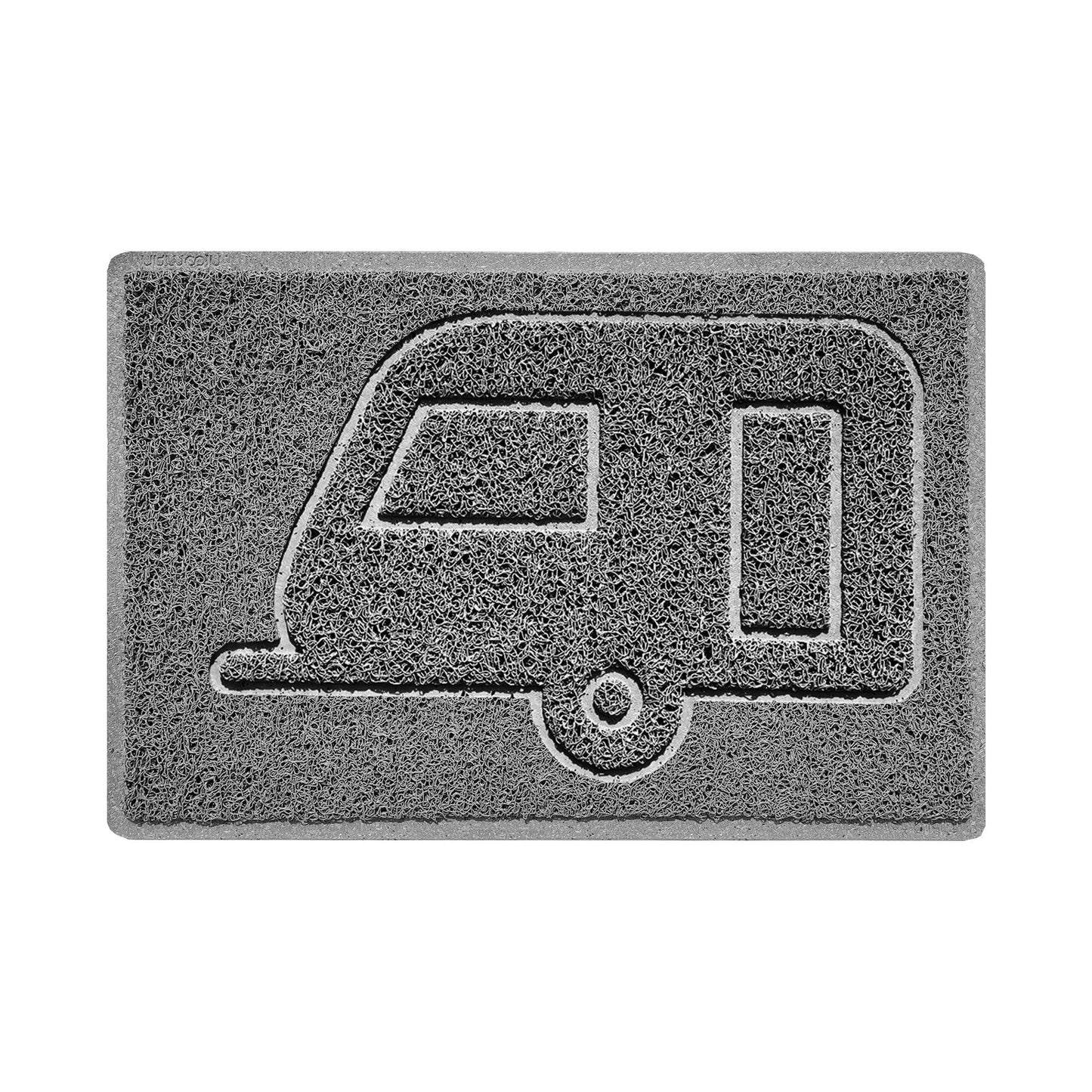 "Caravan" Grey Spaghetti Door Mat