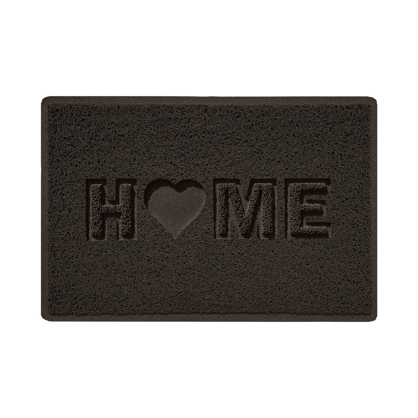 Embossed Spaghetti Outdoor Doormat - Brown