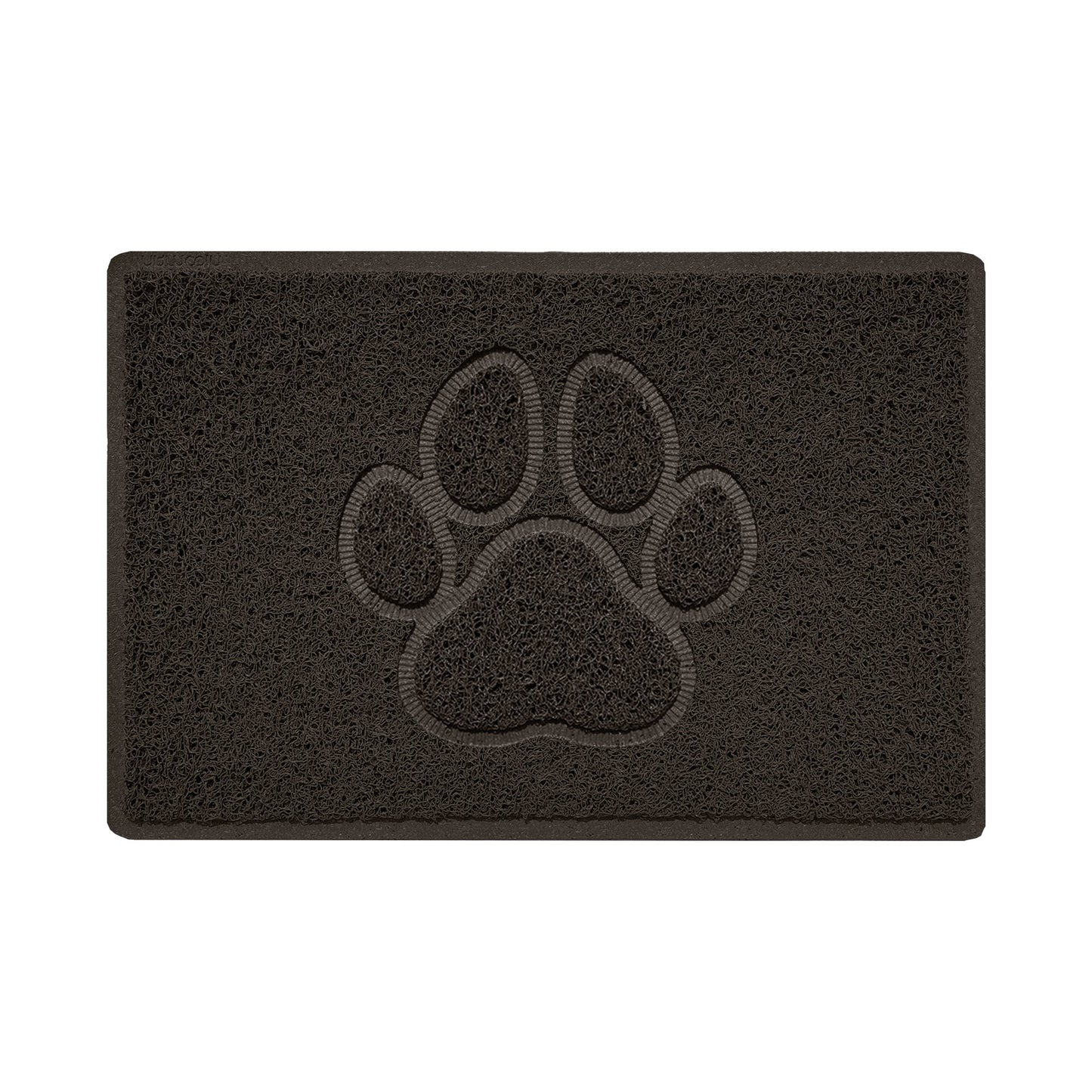 Embossed Spaghetti Outdoor Doormat - Brown