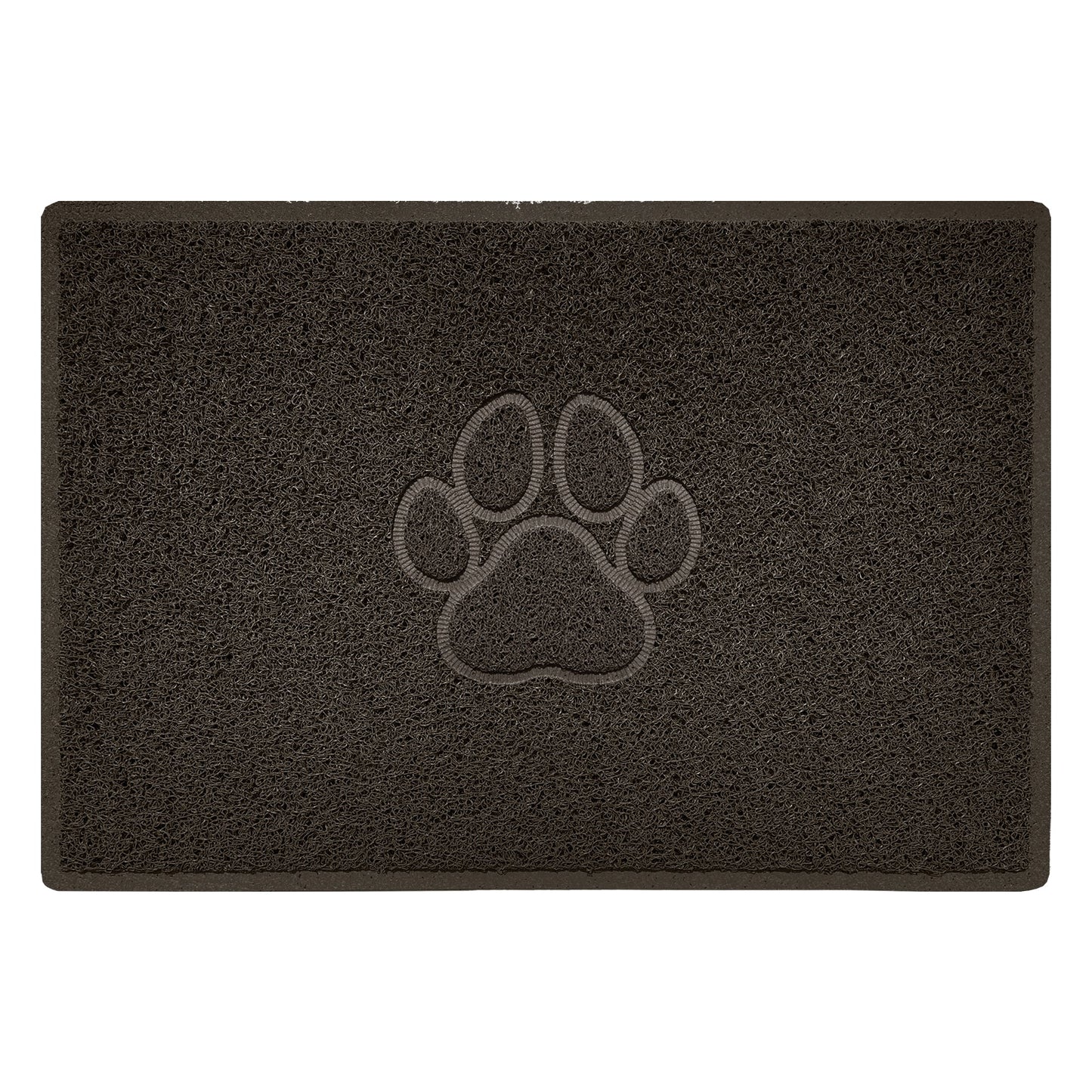 Embossed Spaghetti Outdoor Doormat - Brown