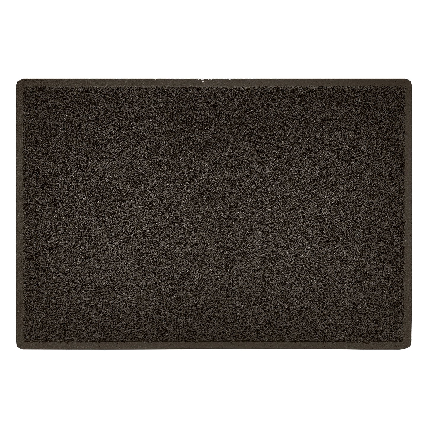 Embossed Spaghetti Outdoor Doormat - Brown