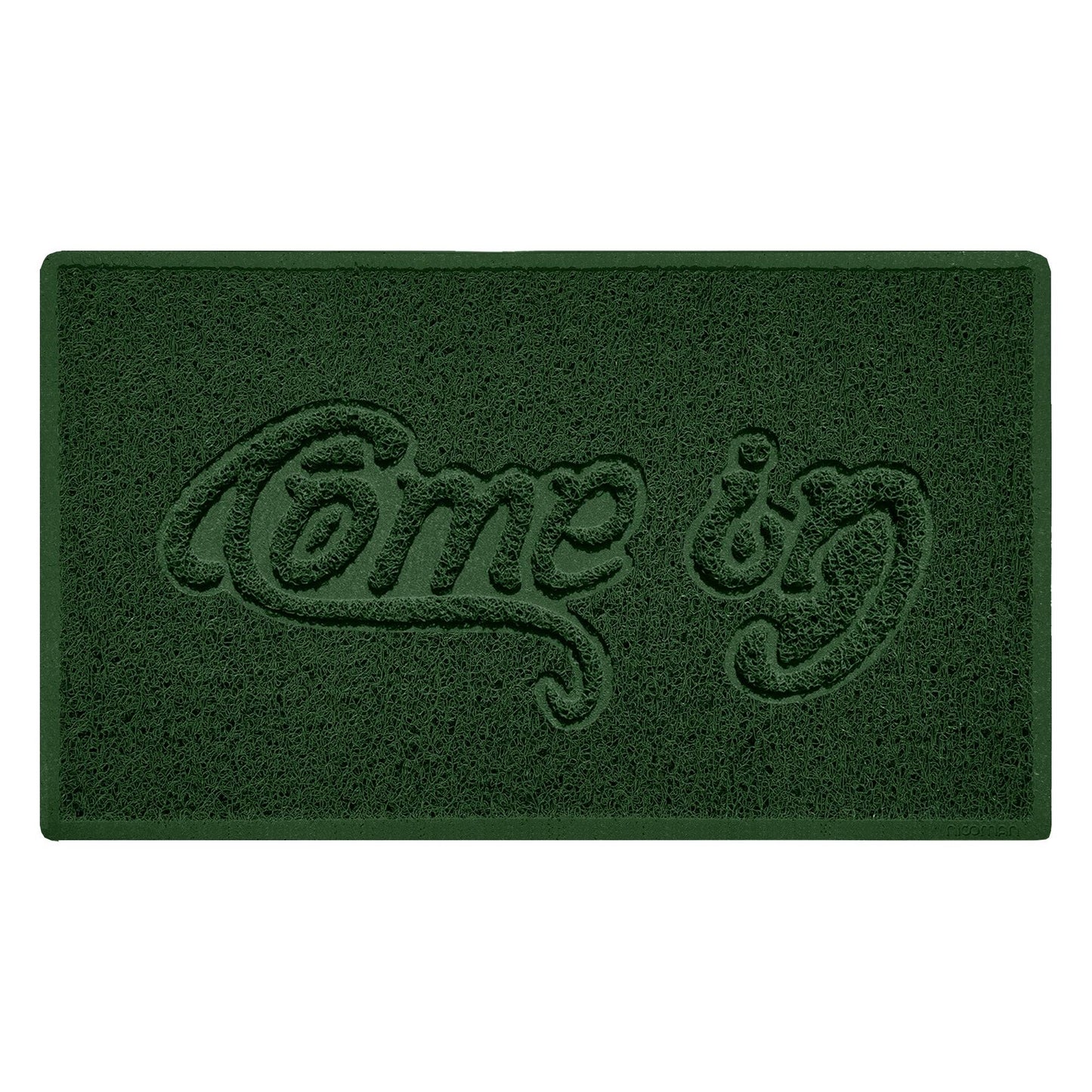 "Come In" Grey Spaghetti Door Mat