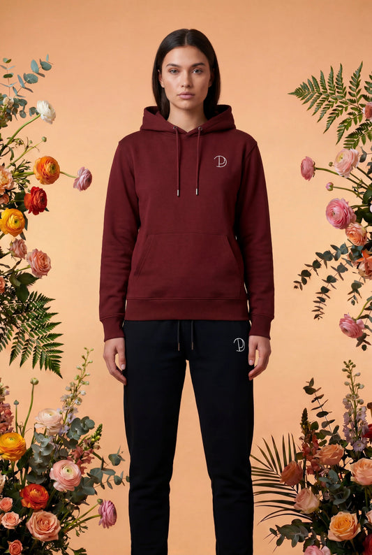 Embroidered P Hoodie