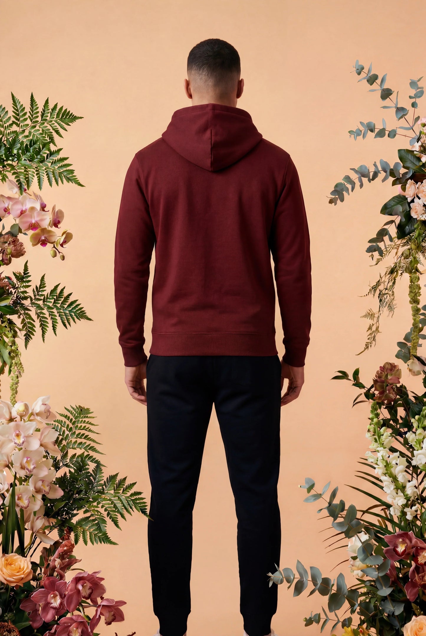 Embroidered P Hoodie