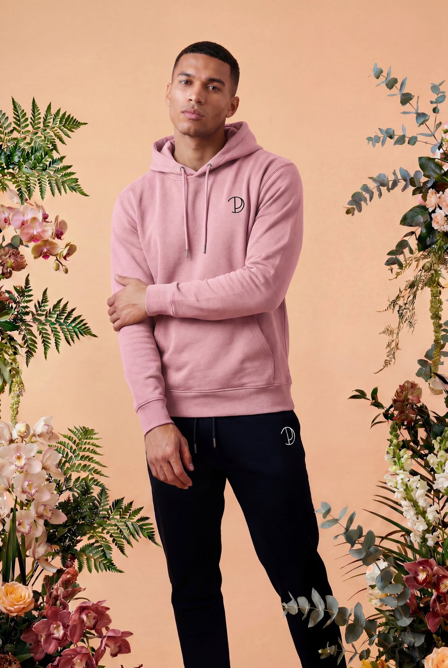 Embroidered P Hoodie
