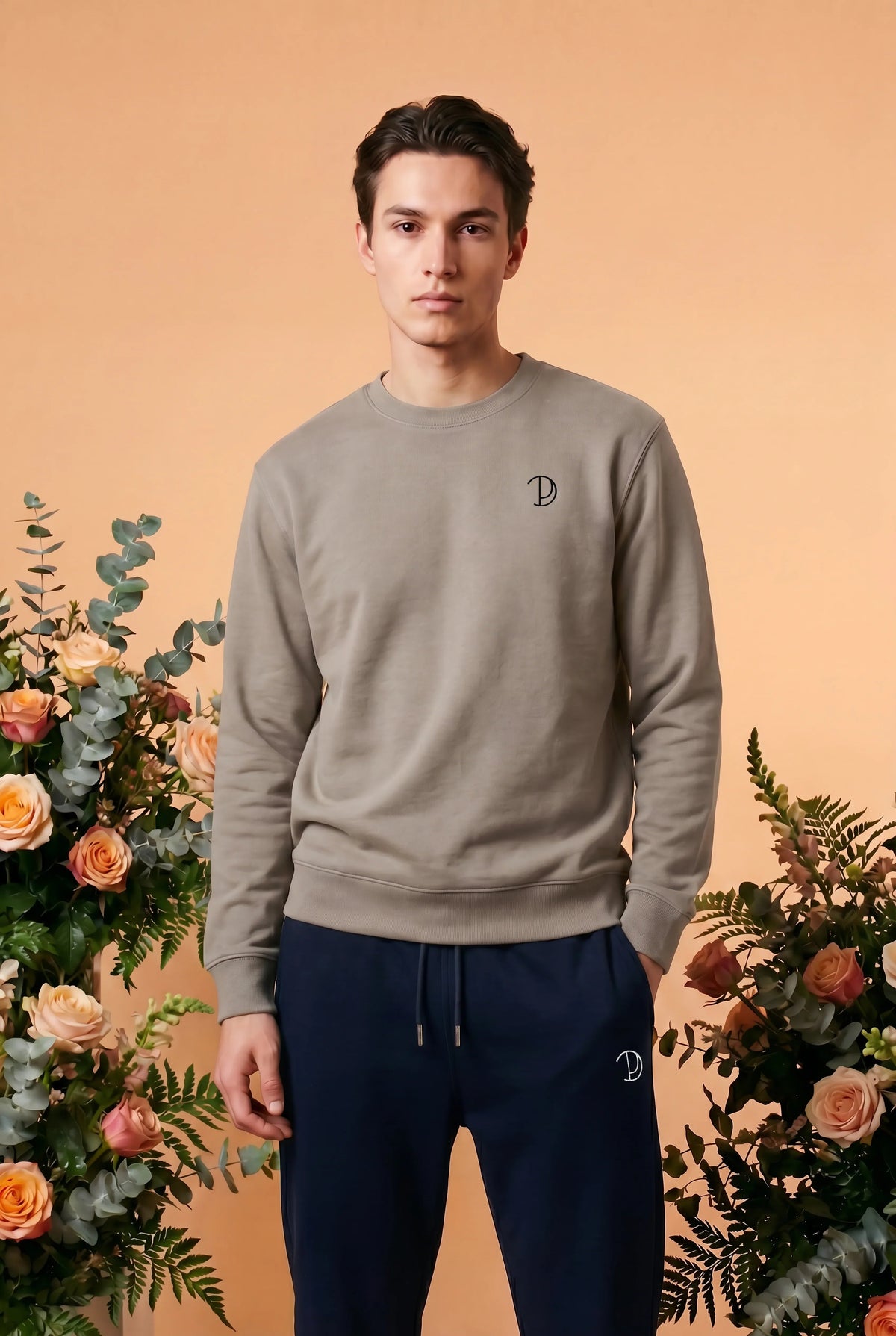Embroidered P Sweatshirt