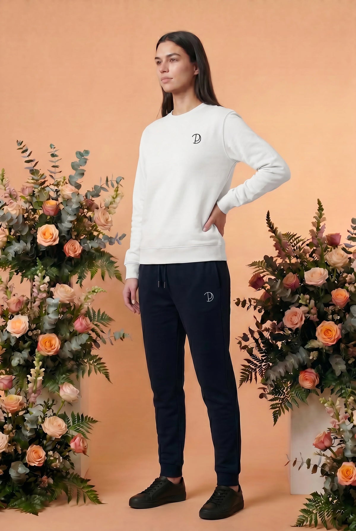 Embroidered P Sweatshirt