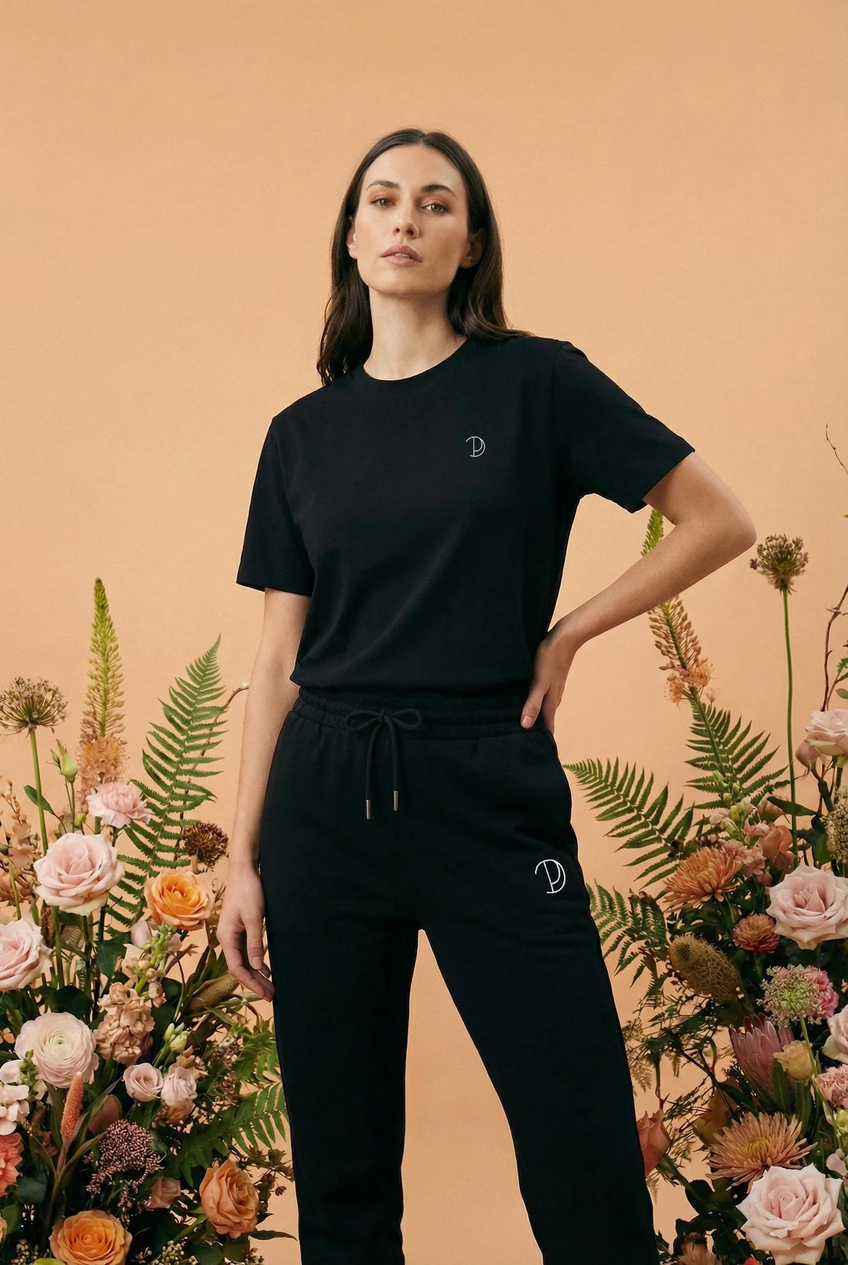 Embroidered P T-Shirt
