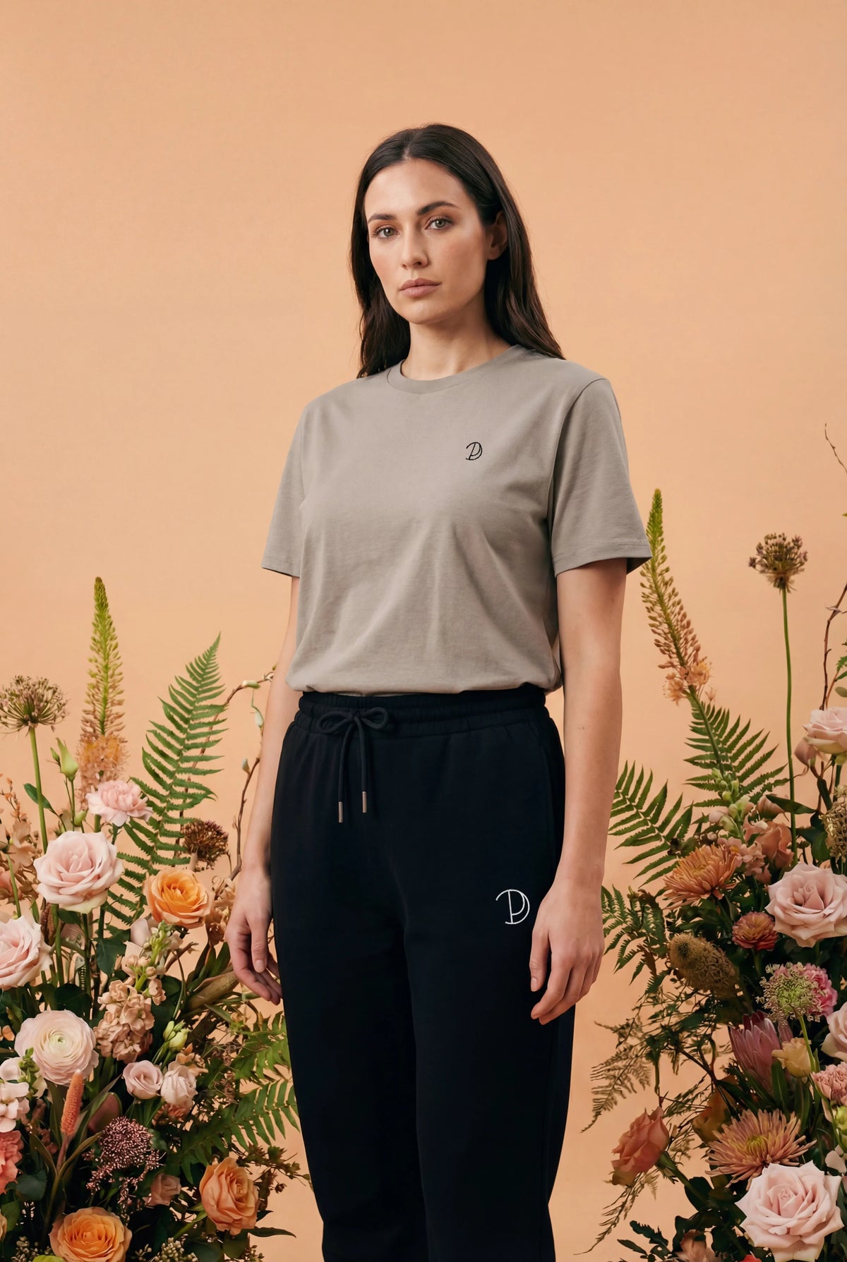 Embroidered P T-Shirt