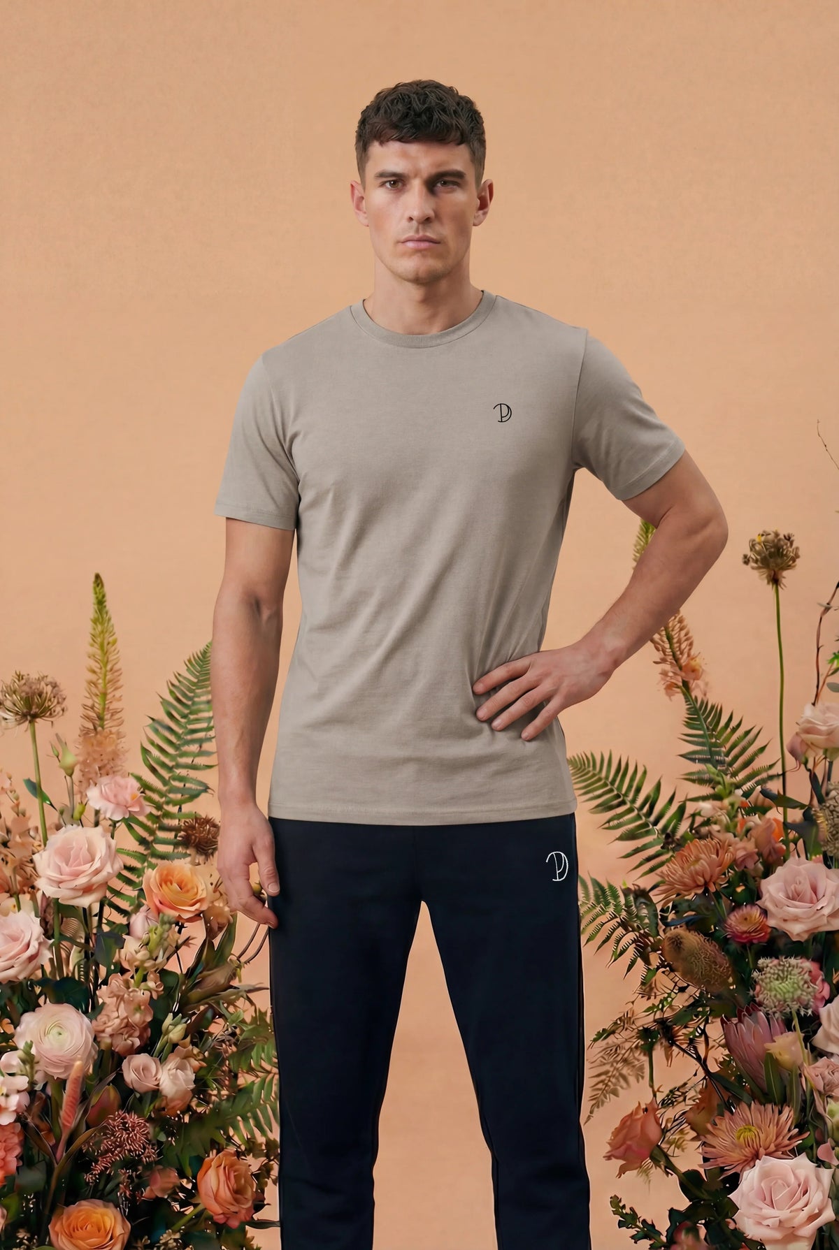 Embroidered P T-Shirt