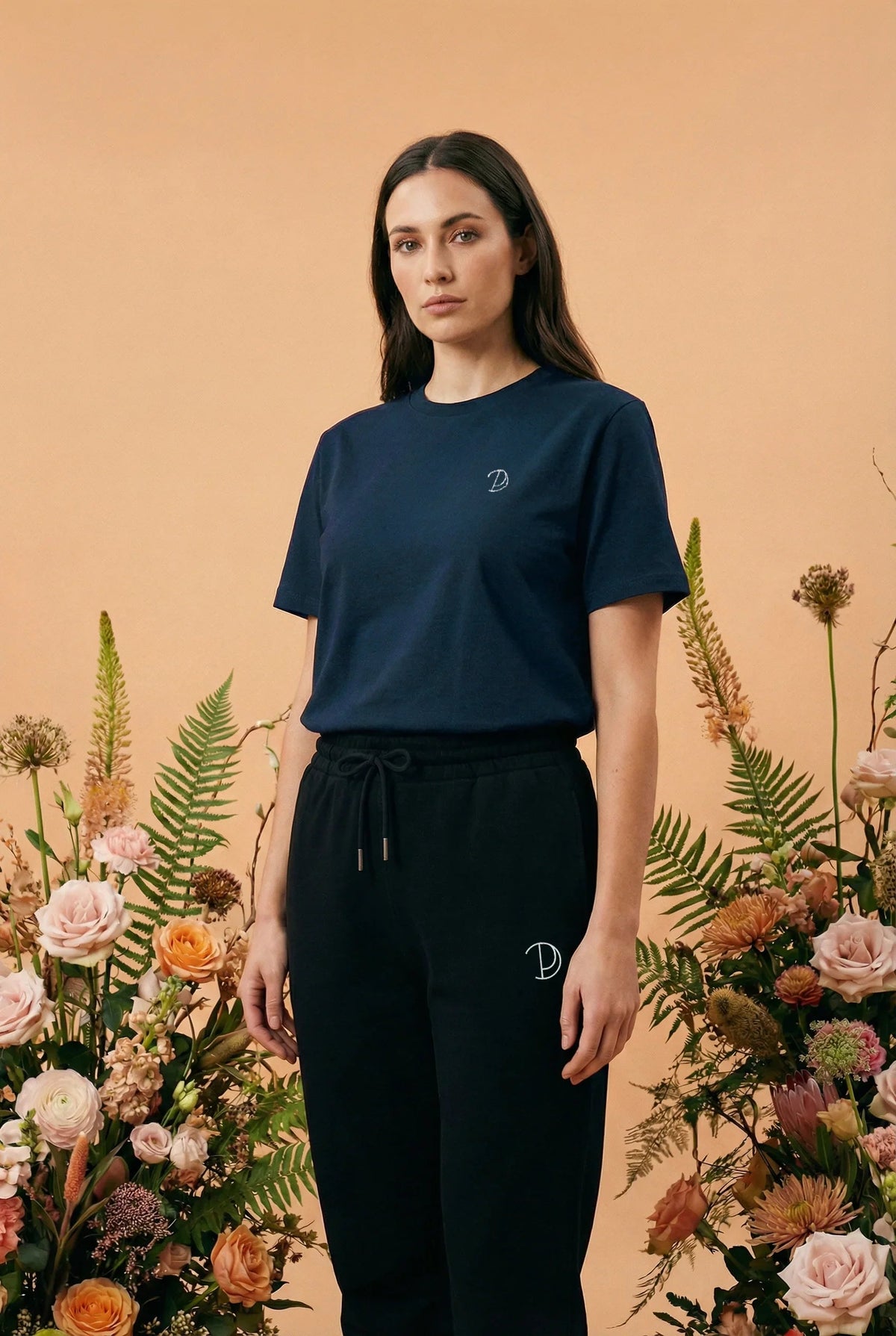 Embroidered P T-Shirt