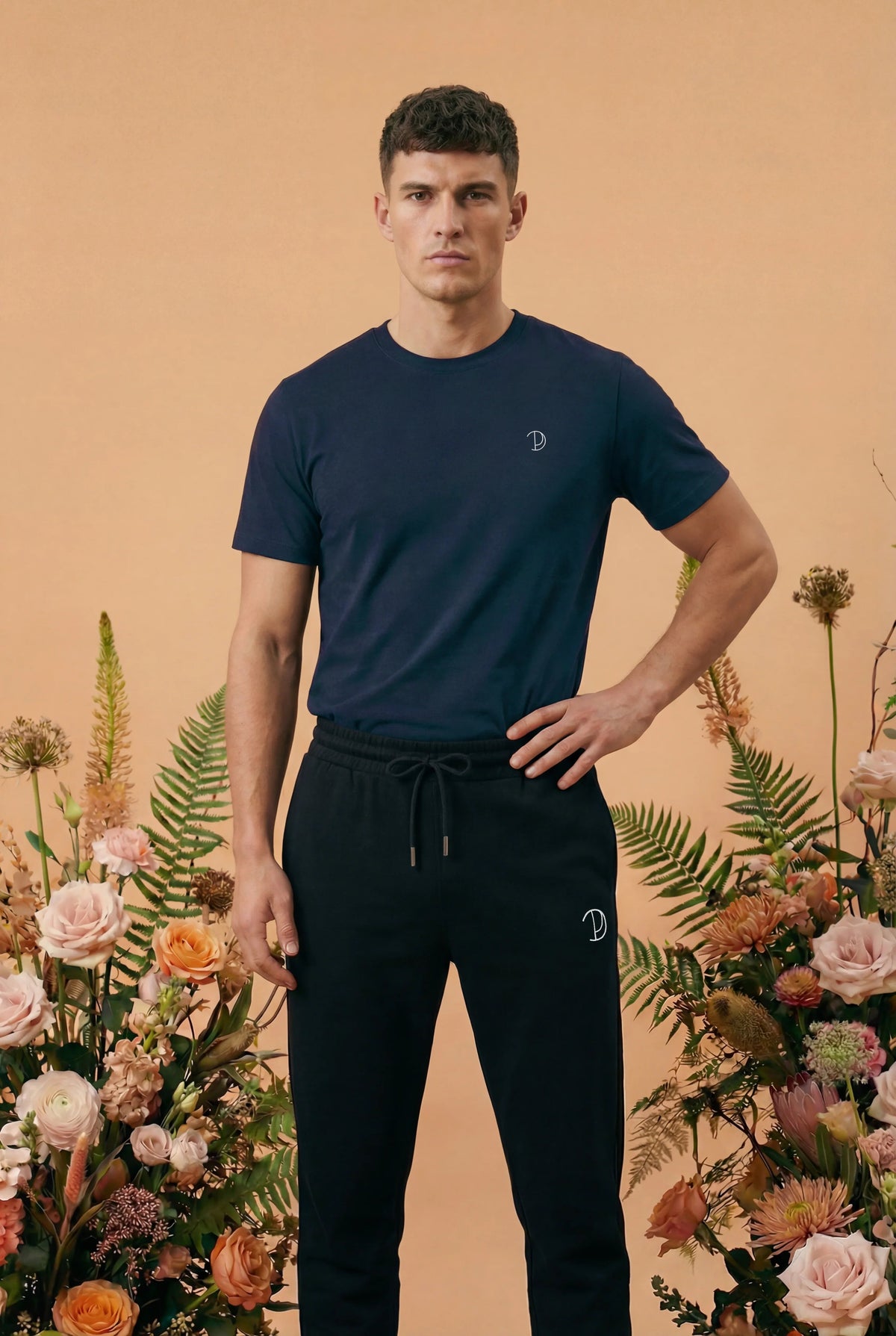 Embroidered P T-Shirt