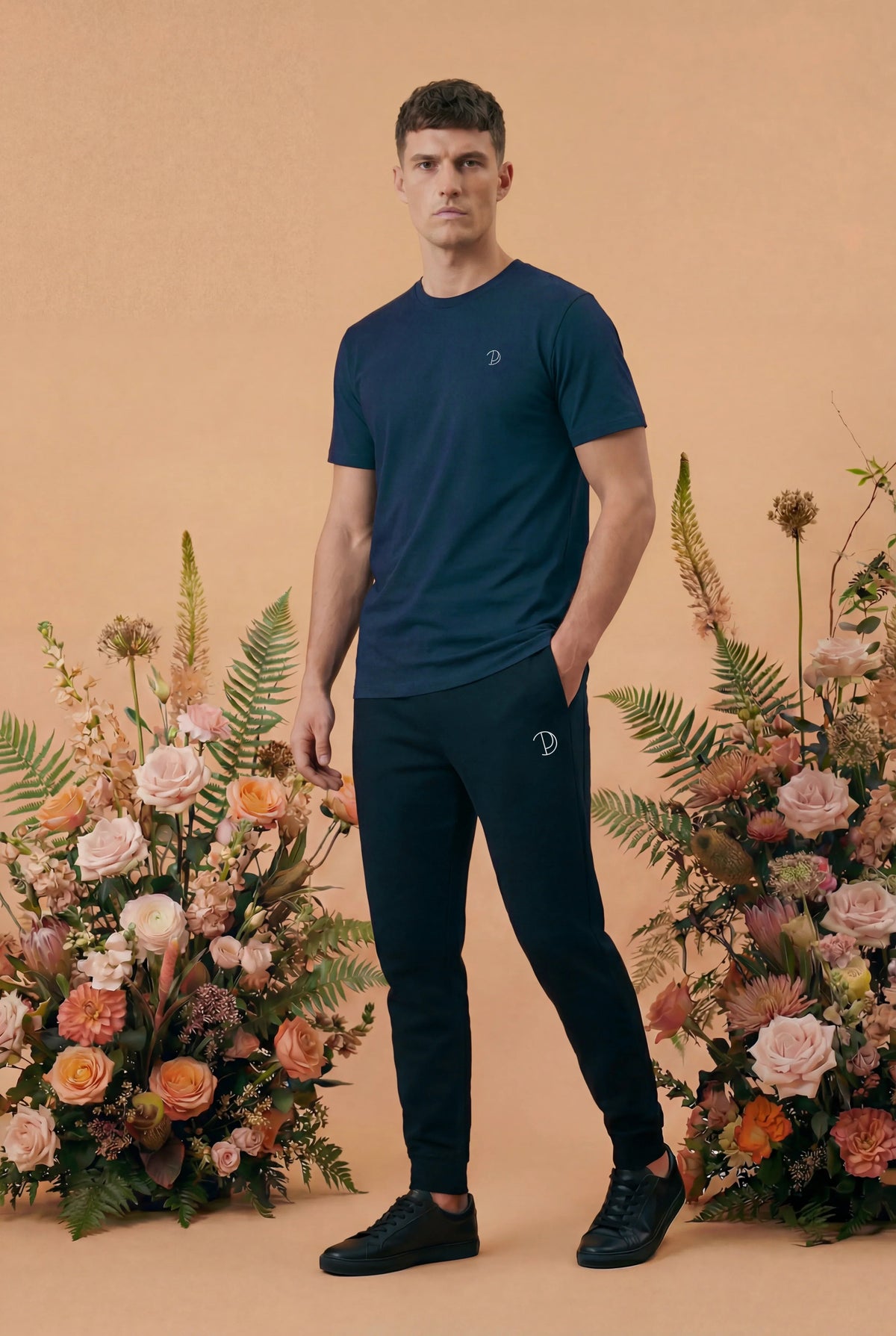 Embroidered P T-Shirt