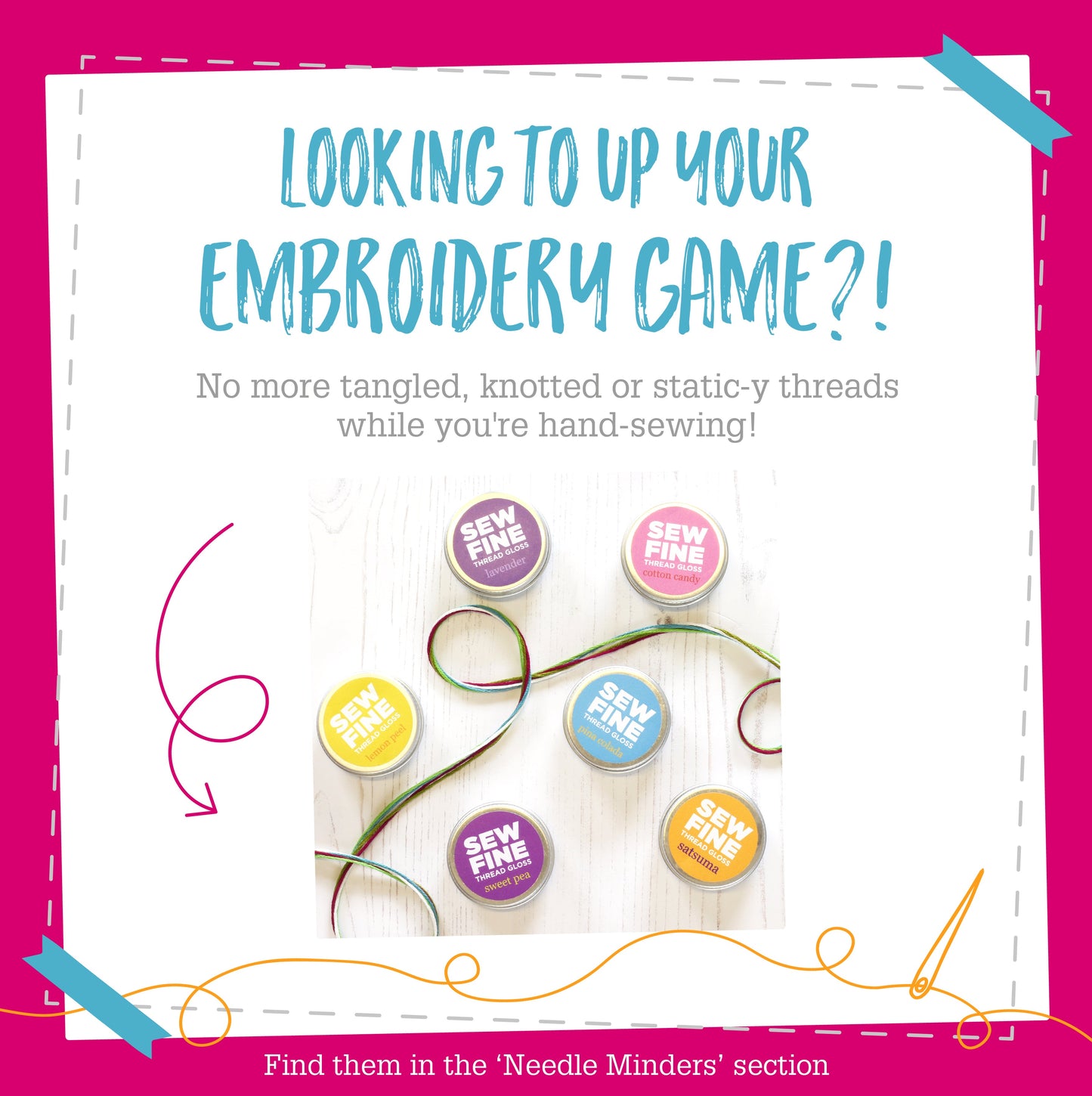 'Scurrying Squirrels' Animal Embroidery Kit for Beginners