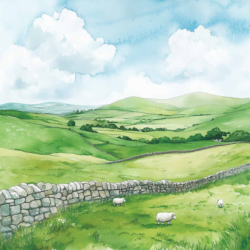 Emerald Hills Canvas