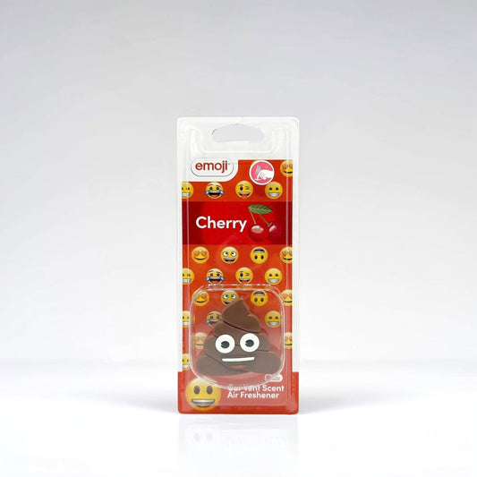 Emoji® Poo Vent Clip Car Air Freshener - Cherry Scent