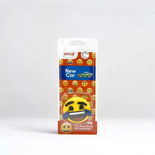 Emoji® Tears of Joy Vent Clip Car Air Freshener - New Car Scent