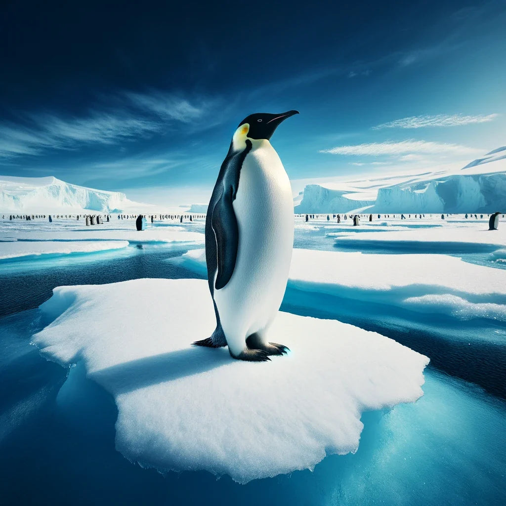 Emperor Penguin Canvas