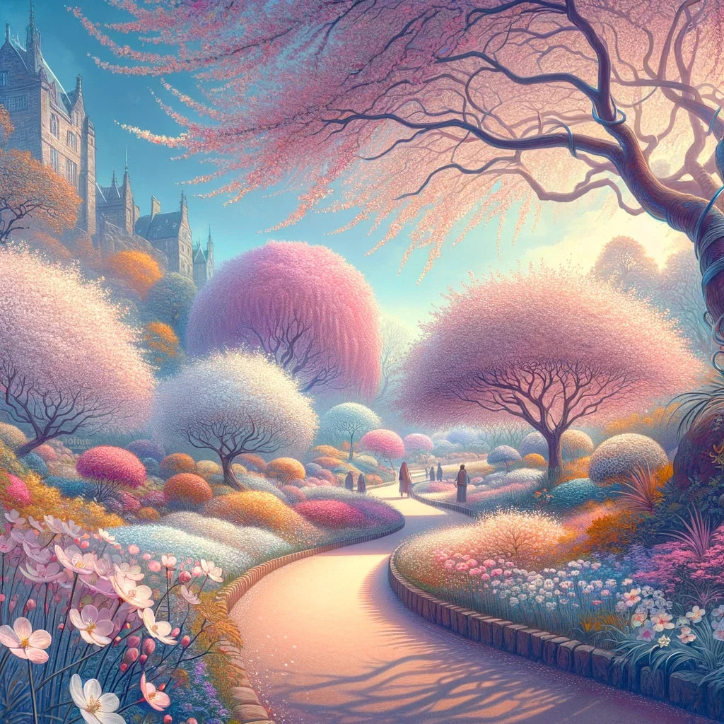 Edinburgh Enchanted Botanics Canvas