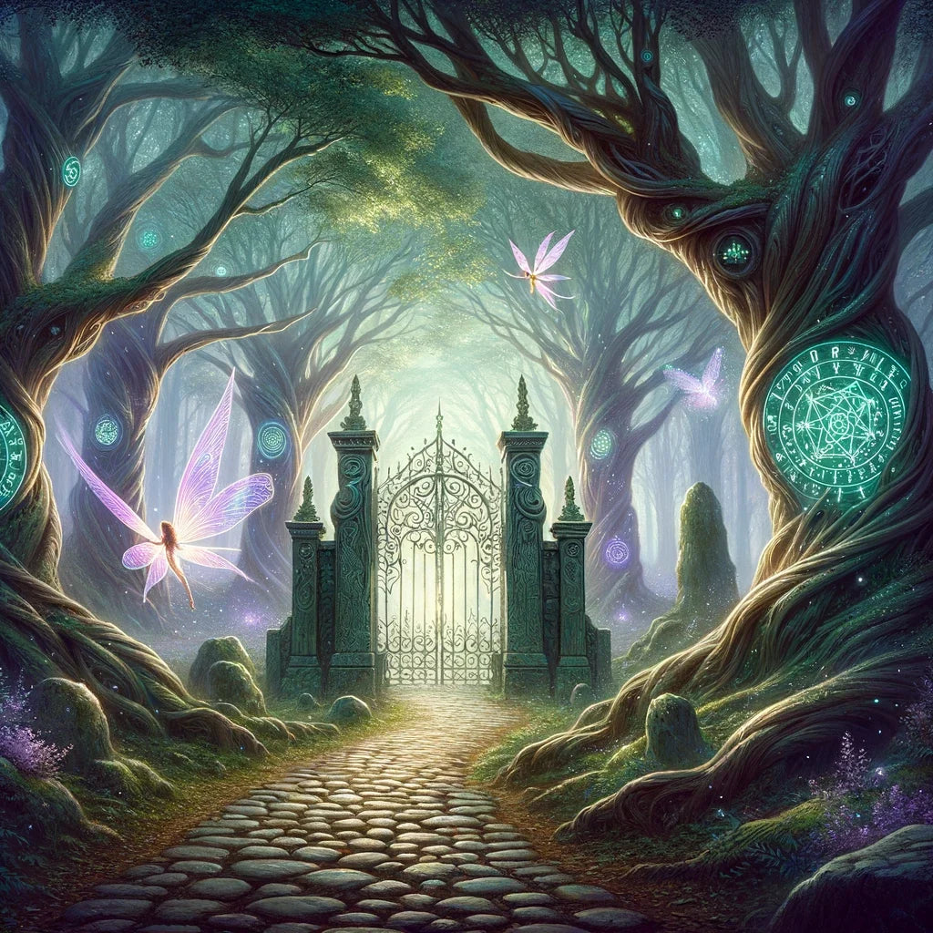 Enchanted Forest Gateway Canvas