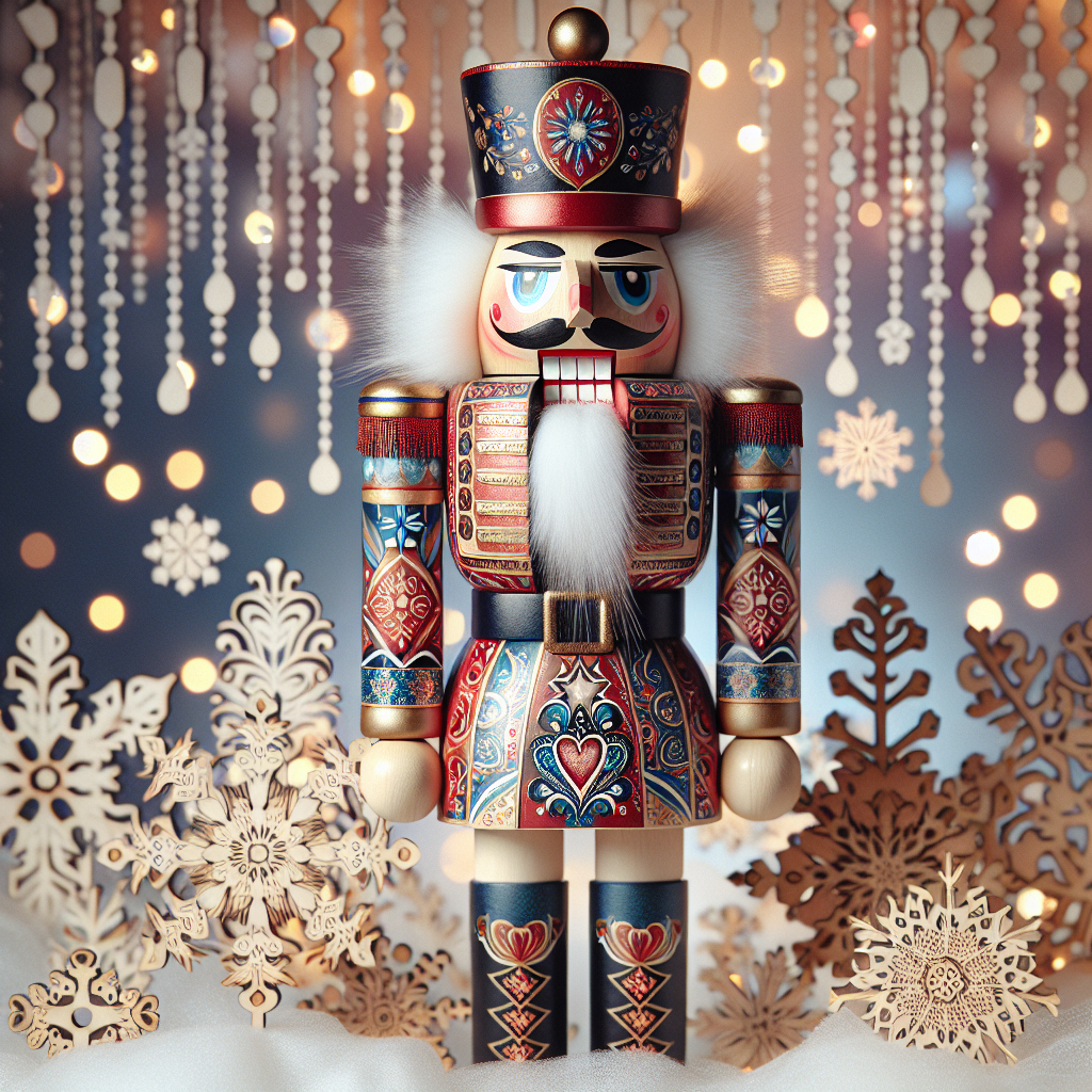 Enchanted Nutcracker Holiday Canvas