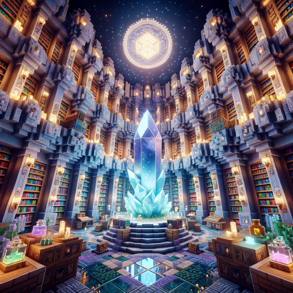 Enchanted Shelves Canvas