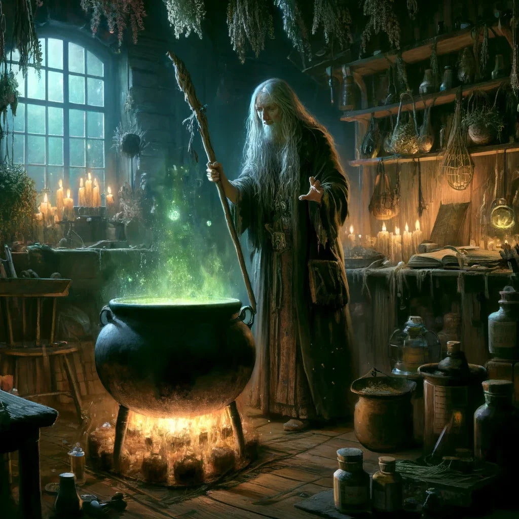 Enchantress's Brew Canvas