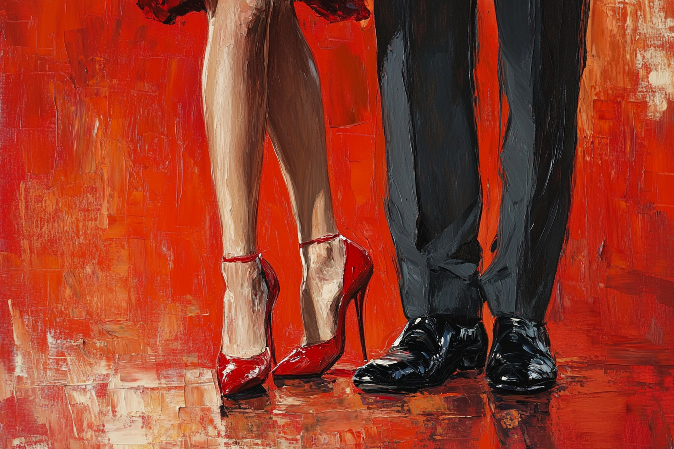 Enigma of Footfalls Canvas