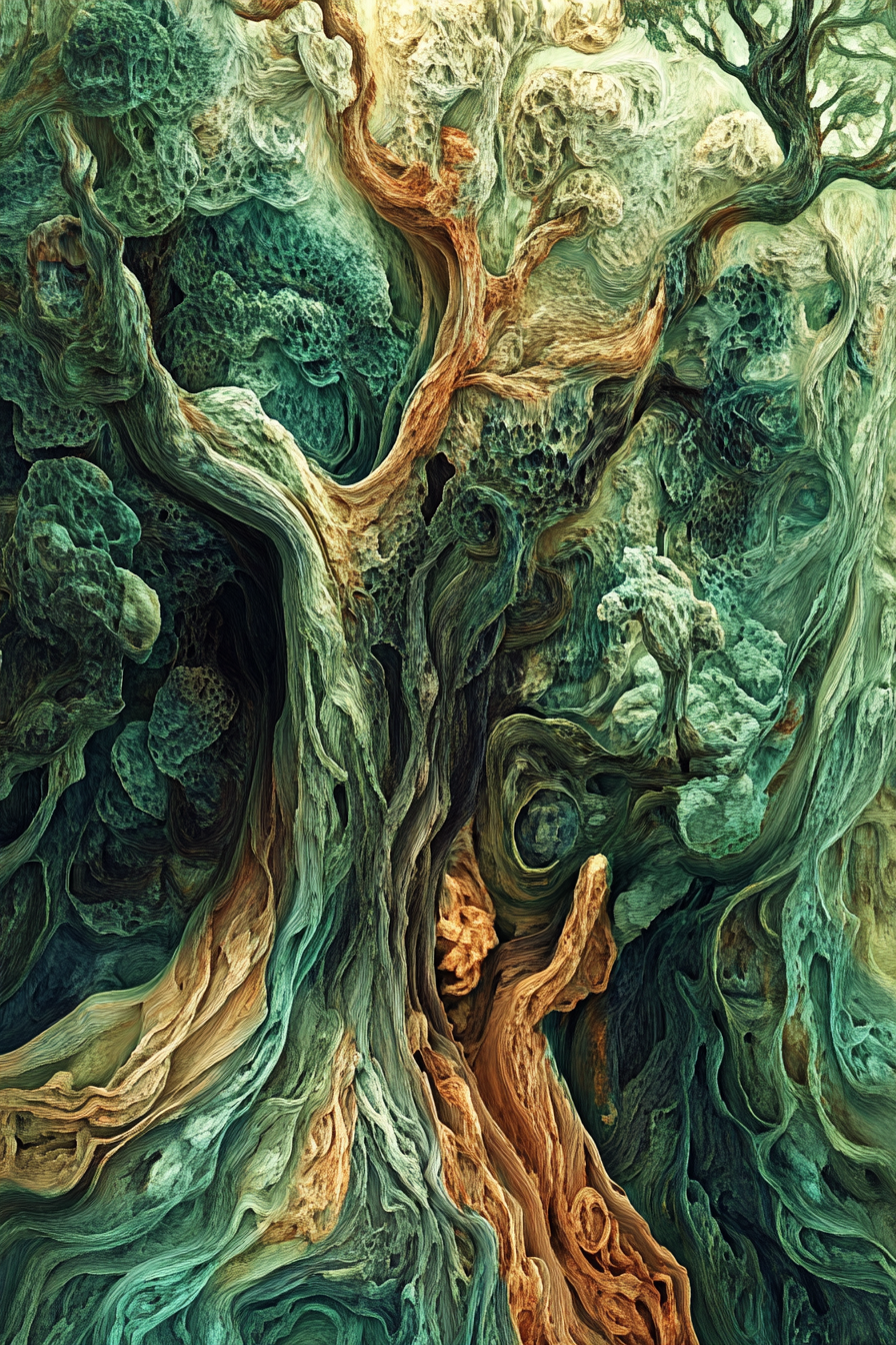 Enigmatic Forest Canvas