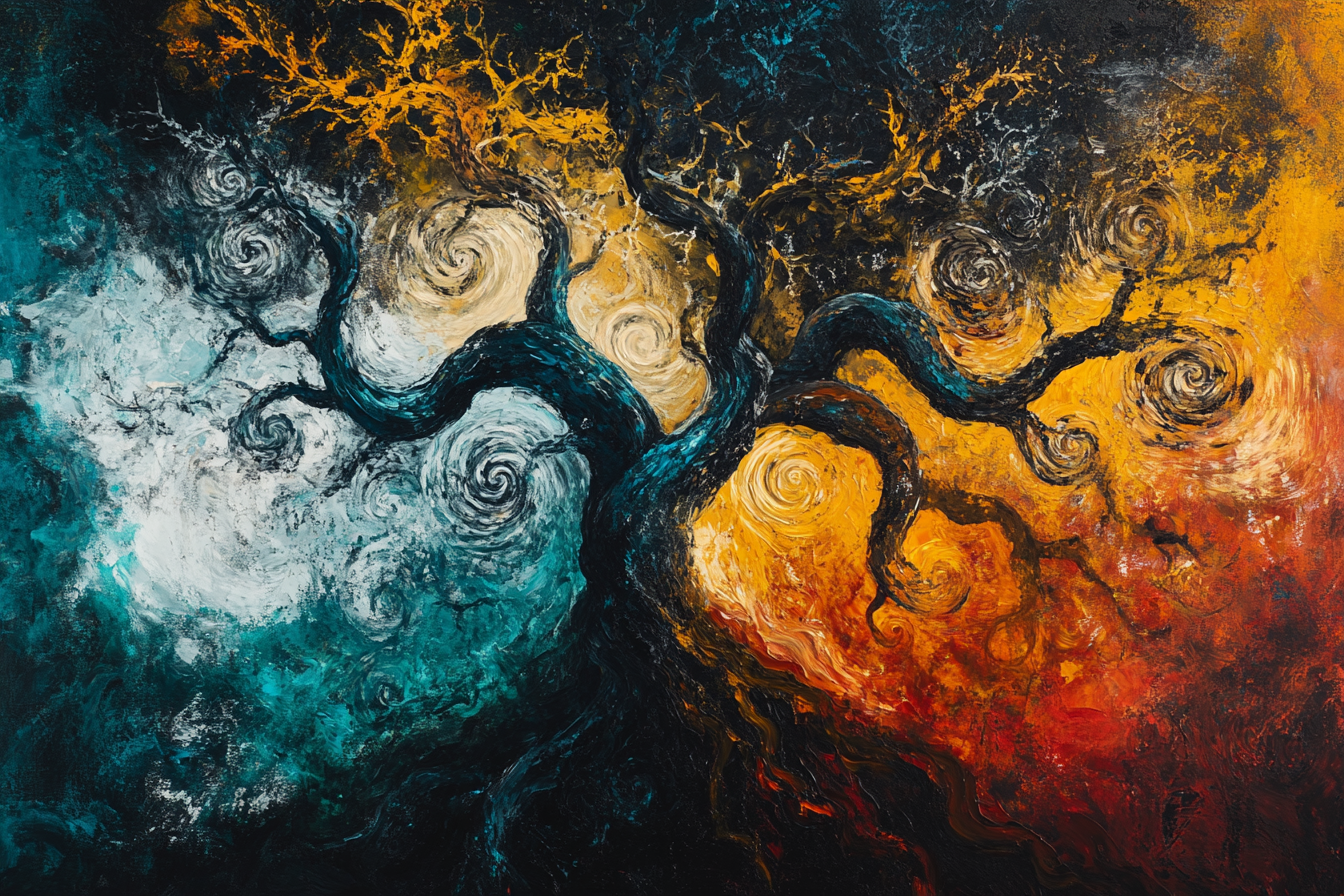 Entwined Tree Blanket