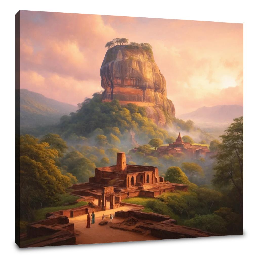 Sunrise at Sigiriya Canvas